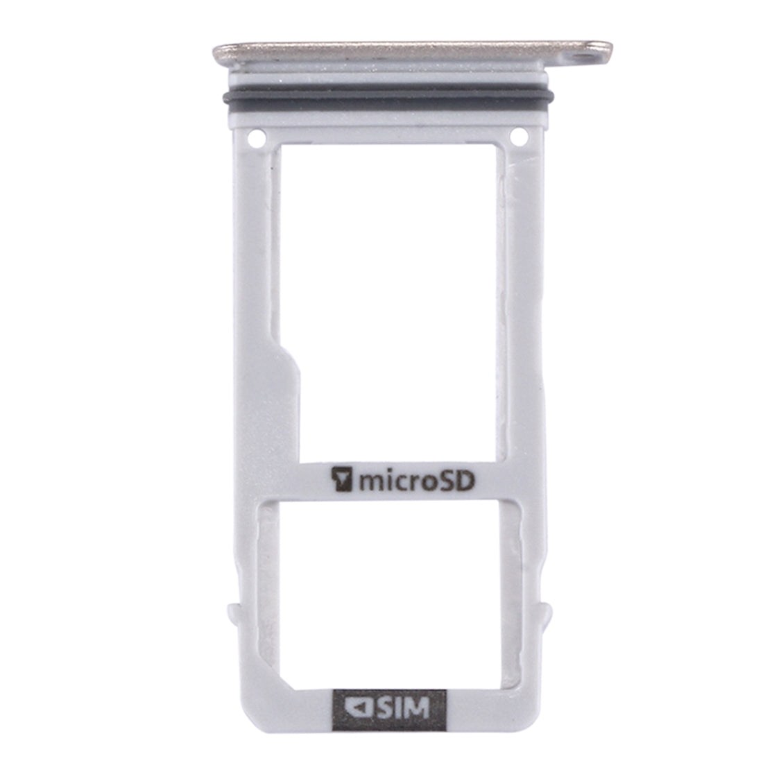For Galaxy A3 (2017) / A320 SIM Card Tray + Micro SD Card Tray (Gold)