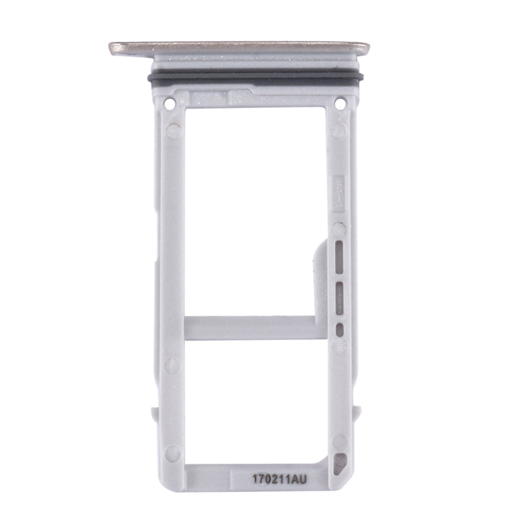 For Galaxy A3 (2017) / A320 SIM Card Tray + Micro SD Card Tray (Gold)