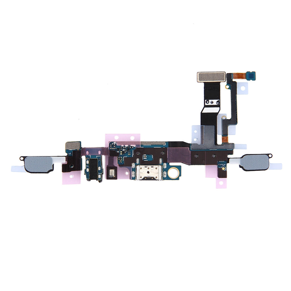 For Galaxy C5 Pro / C5010 Charging Port + Home Button + Earphone Jack Flex Cable