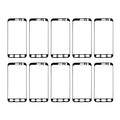 For Galaxy J3 (2016) / J320 10pcs Front Housing Adhesive