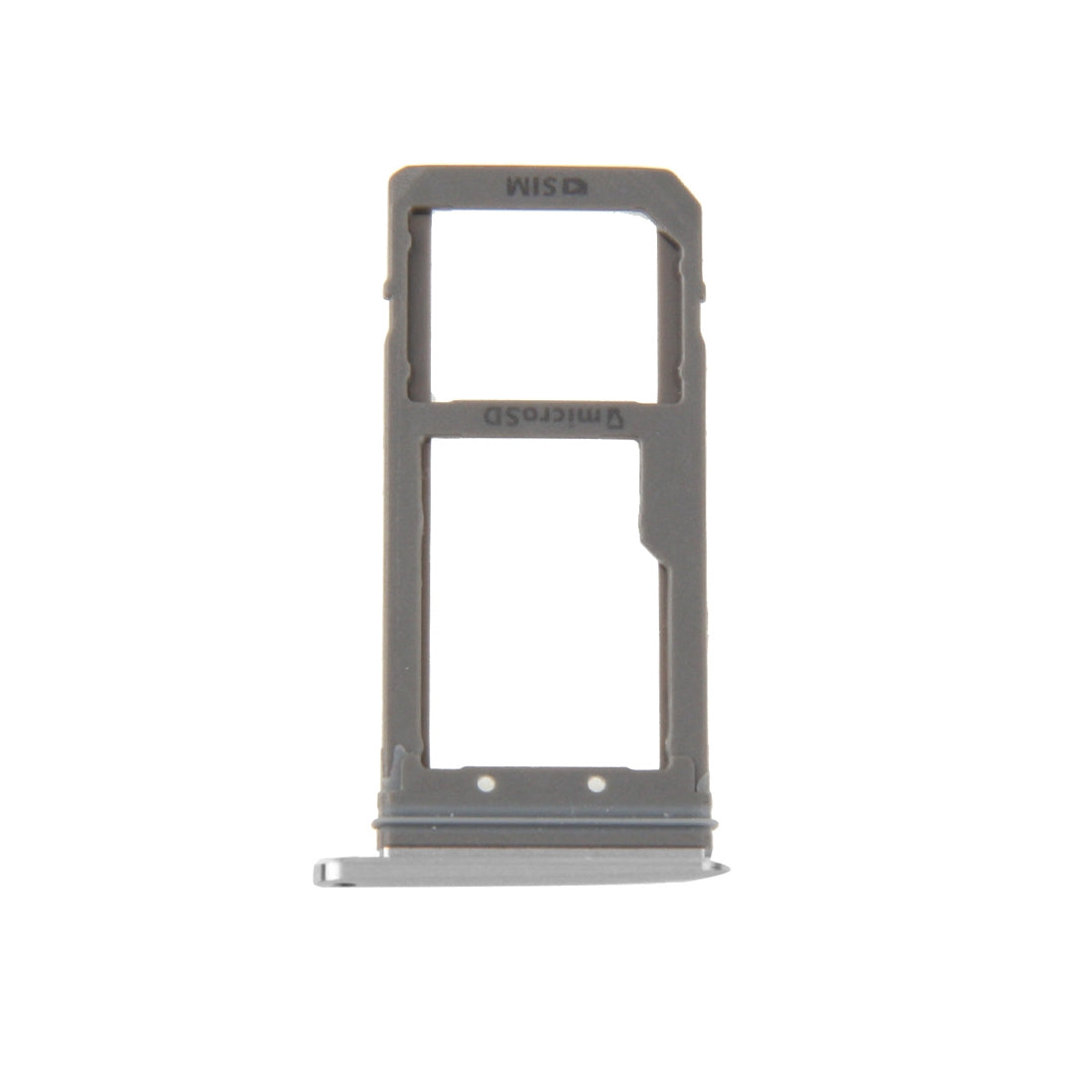 For Galaxy S7 Edge / G935 SIM Card Tray and Micro SD Card Tray  (Silver)