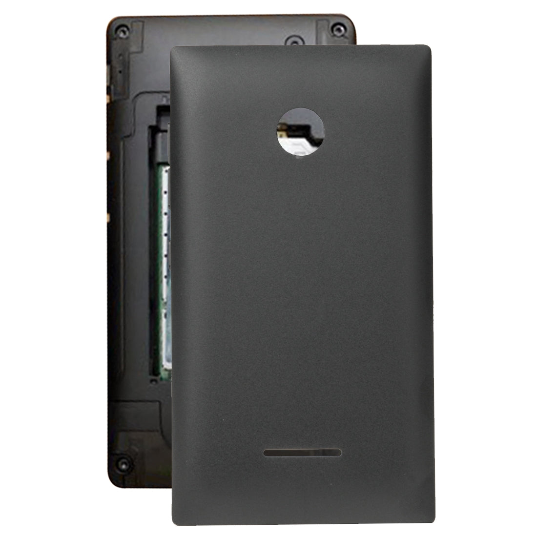 Battery Back Cover  for Microsoft Lumia 435(Black)