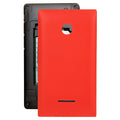 Battery Back Cover  for Microsoft Lumia 435(Red)