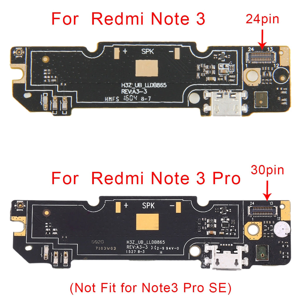 Keypad Board & Charging Port Flex Cable  for Xiaomi Redmi Note 3(Dual Network Version)