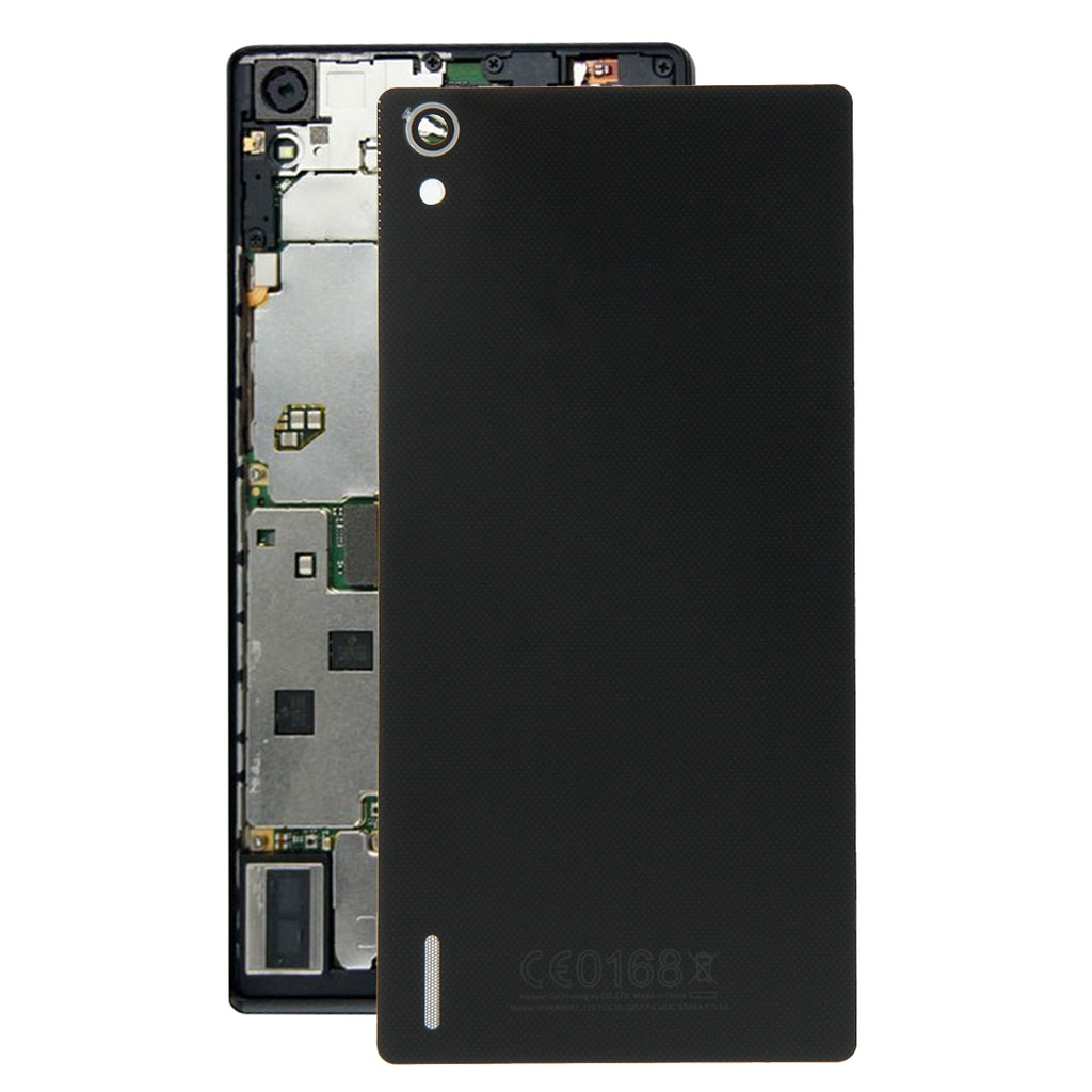 For Huawei Ascend P7 Battery Back Cover(Black)
