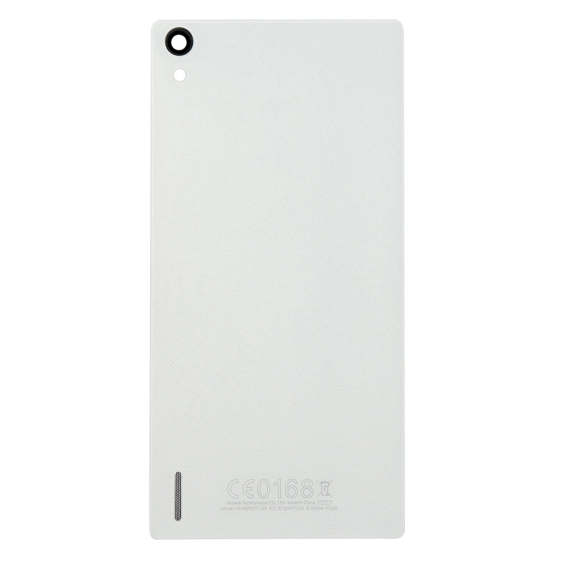 For Huawei Ascend P7 Battery Back Cover(White)