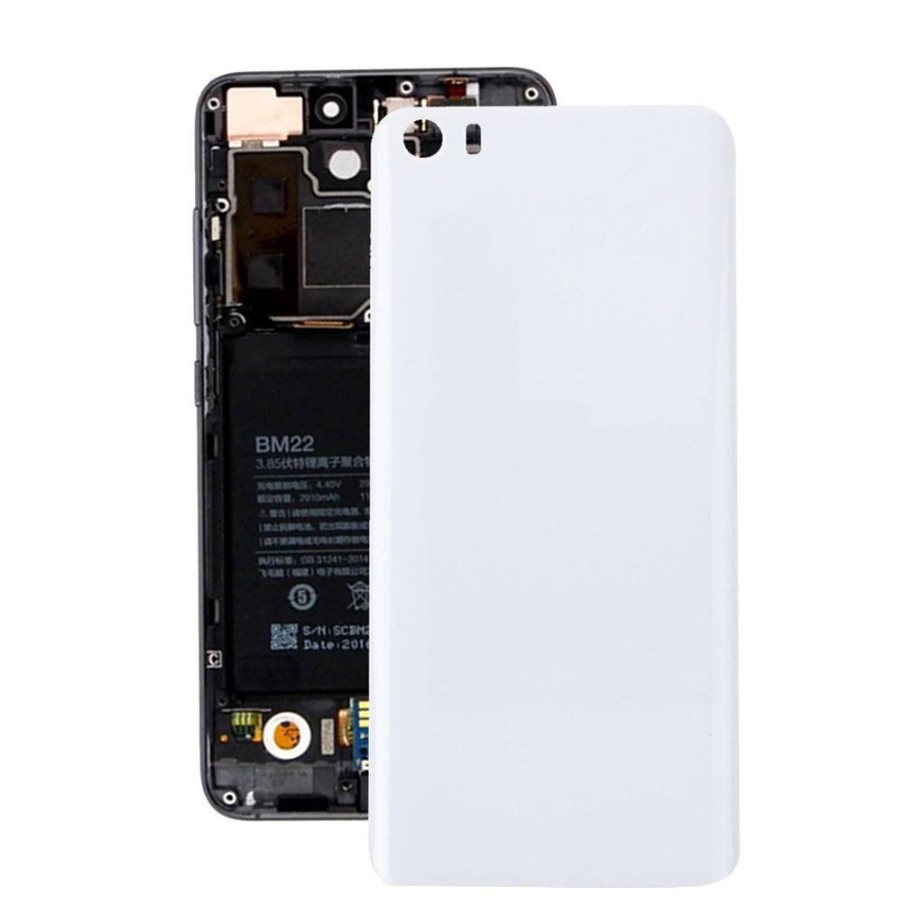 For Xiaomi Mi 5 Battery Back Cover(White)