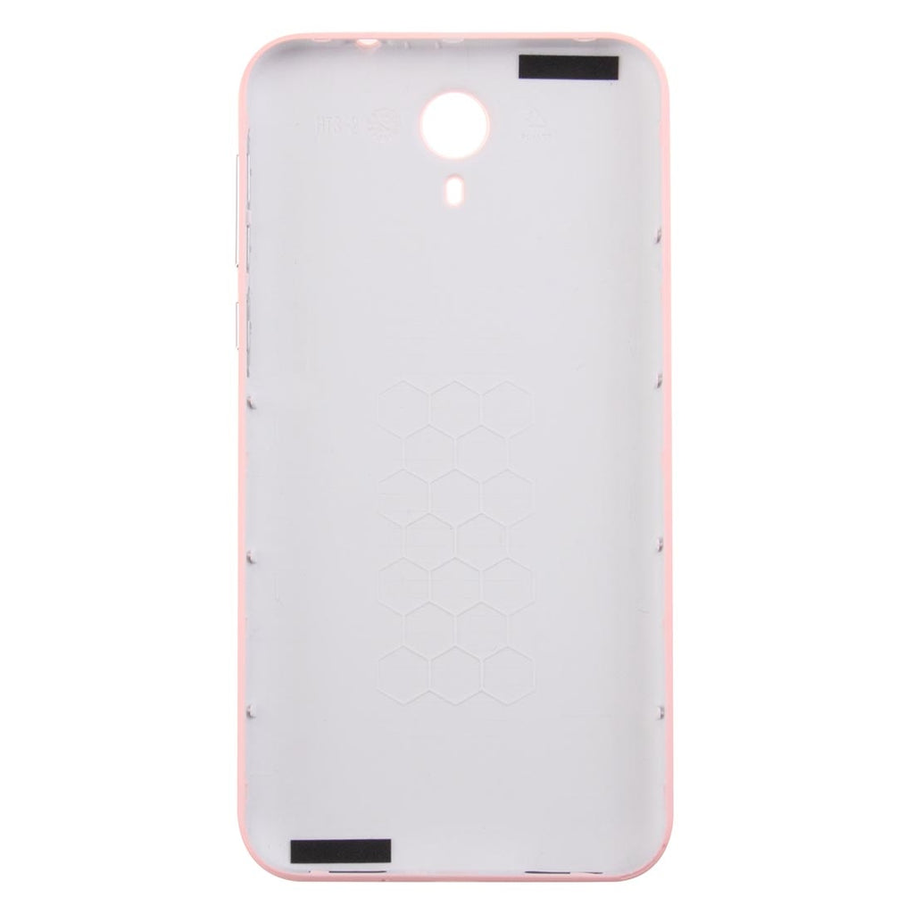 HOMTOM HT3 PRO Battery Back Cover with Side Button(Pink)