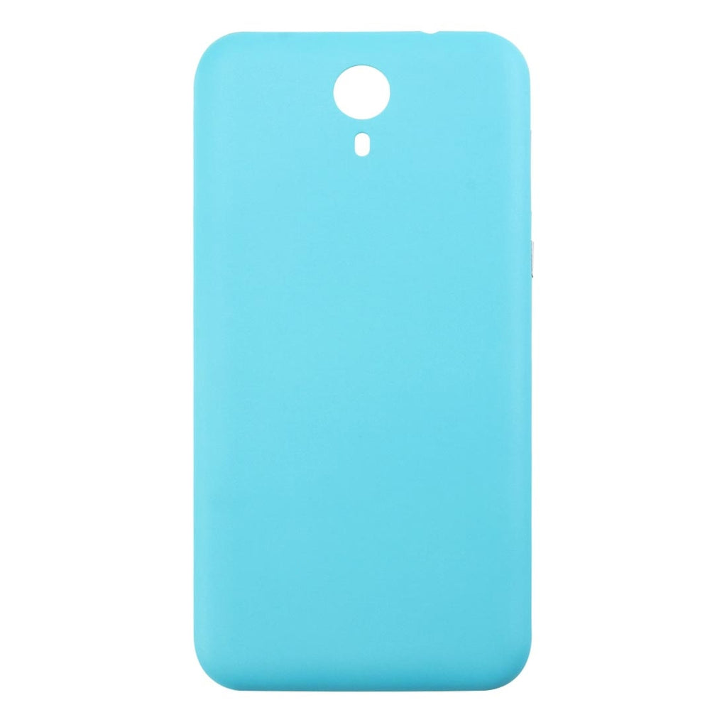 HOMTOM HT3 PRO Battery Back Cover with Side Button(Blue)