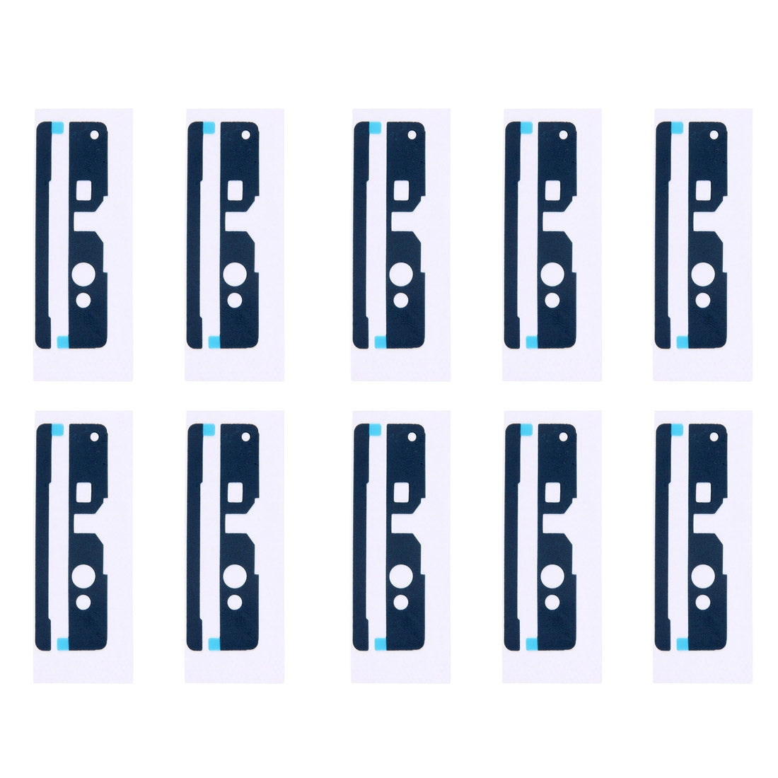 10 PCS for Sony Xperia XA Ultra / C6 Top & Bottom Front Housing Adhesive