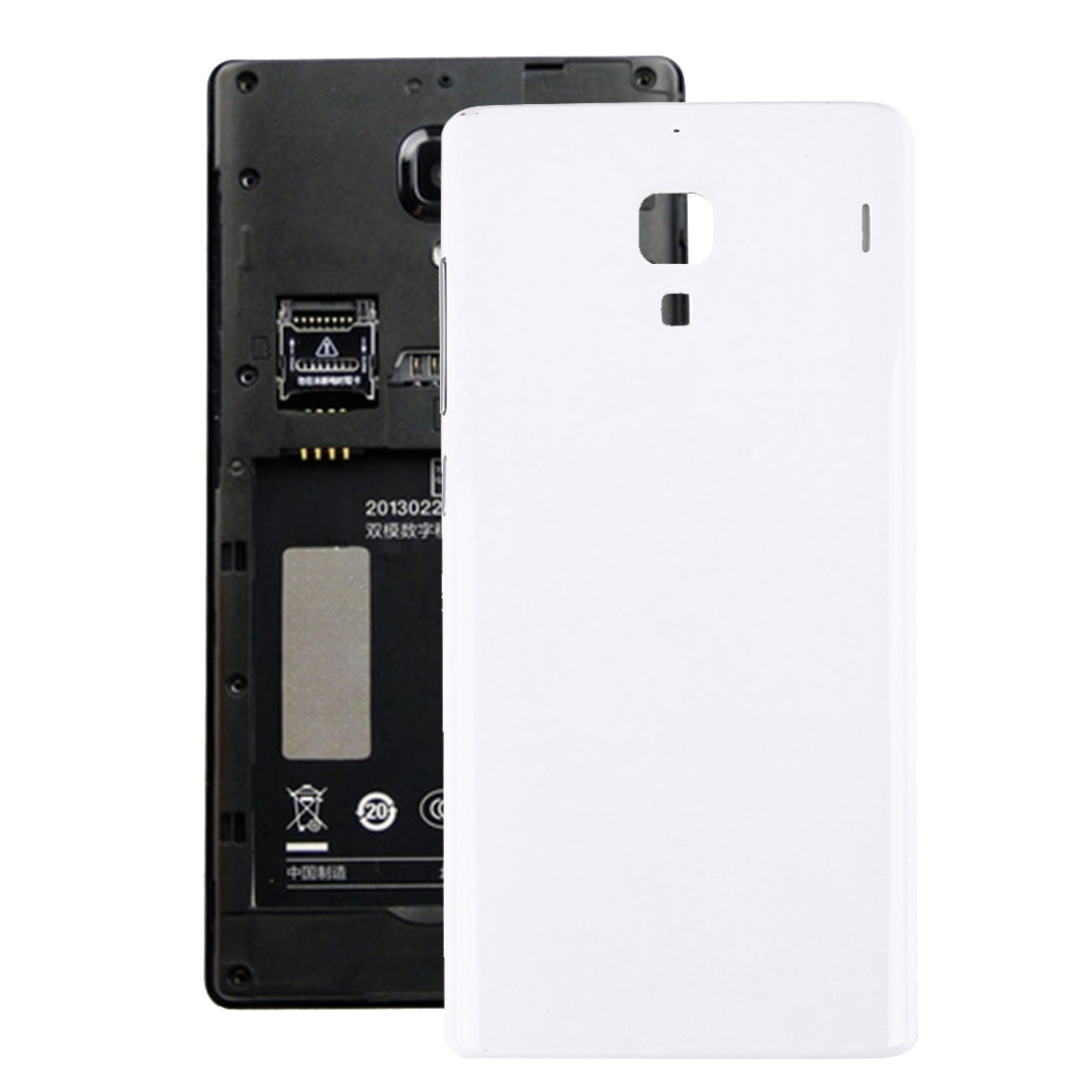 For Xiaomi Redmi Battery Back Cover(White)
