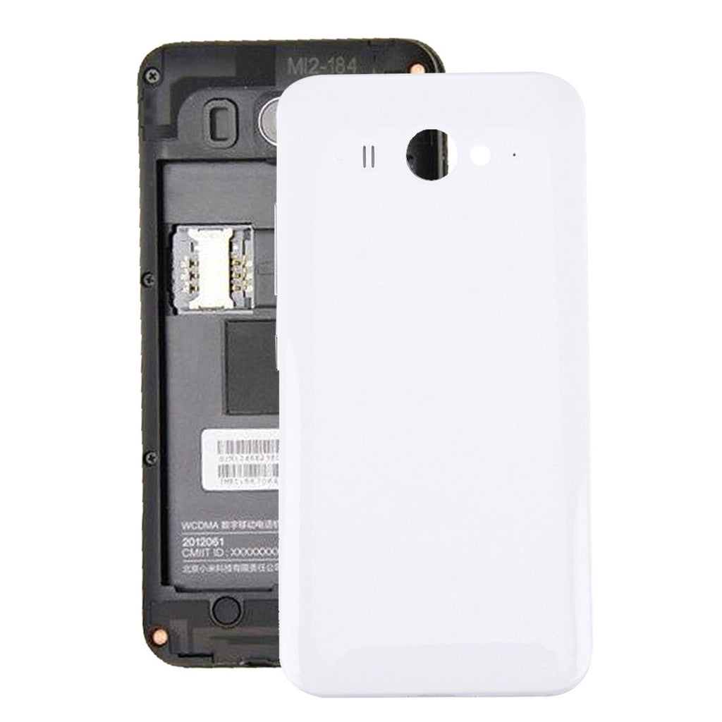For Xiaomi Mi 2 Battery Back Cover(White)