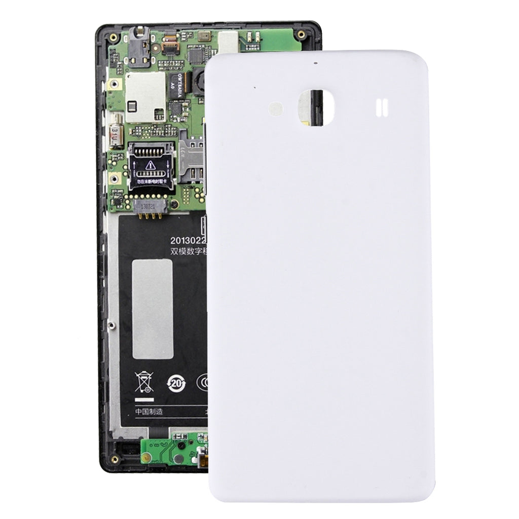 For Xiaomi Redmi 2 Battery Back Cover(White)