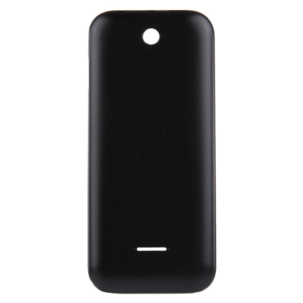 Solid Color Plastic Battery Back Cover for Nokia 225 (Black)