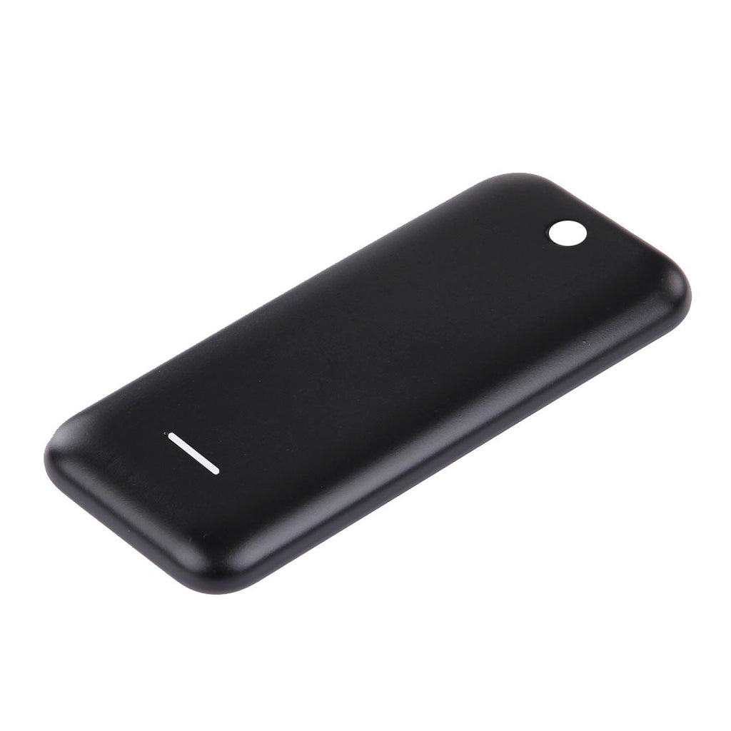 Solid Color Plastic Battery Back Cover for Nokia 225 (Black)