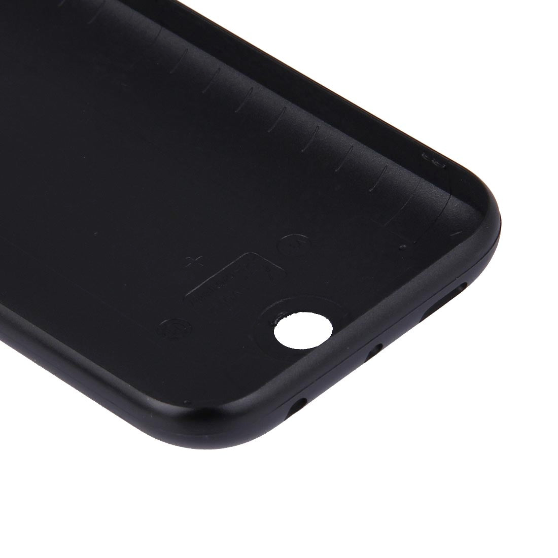 Solid Color Plastic Battery Back Cover for Nokia 225 (Black)