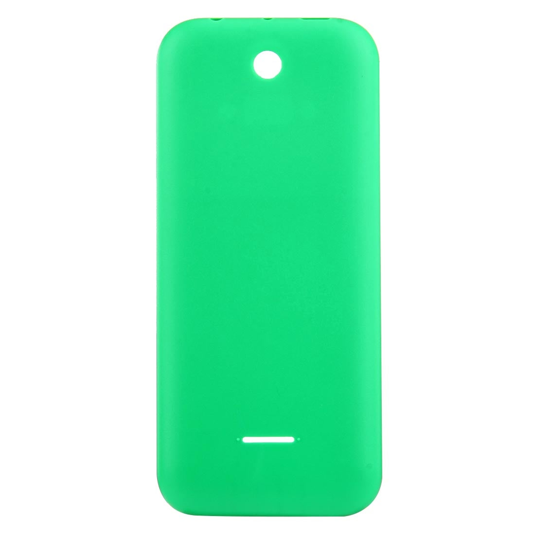 Solid Color Plastic Battery Back Cover for Nokia 225 (Green)