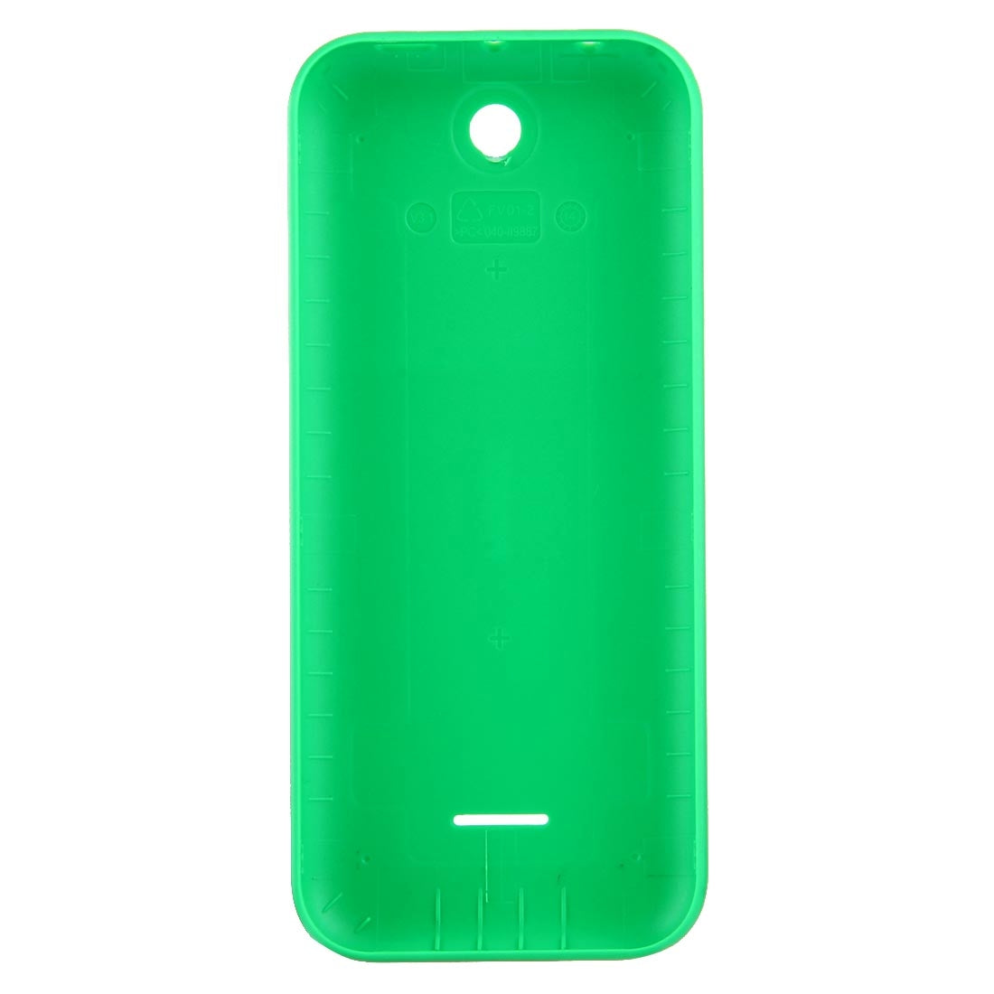 Solid Color Plastic Battery Back Cover for Nokia 225 (Green)