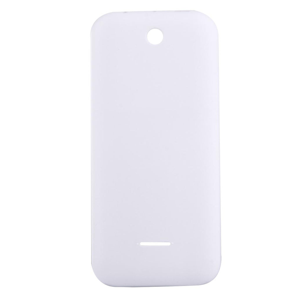 Solid Color Plastic Battery Back Cover for Nokia 225 (White)
