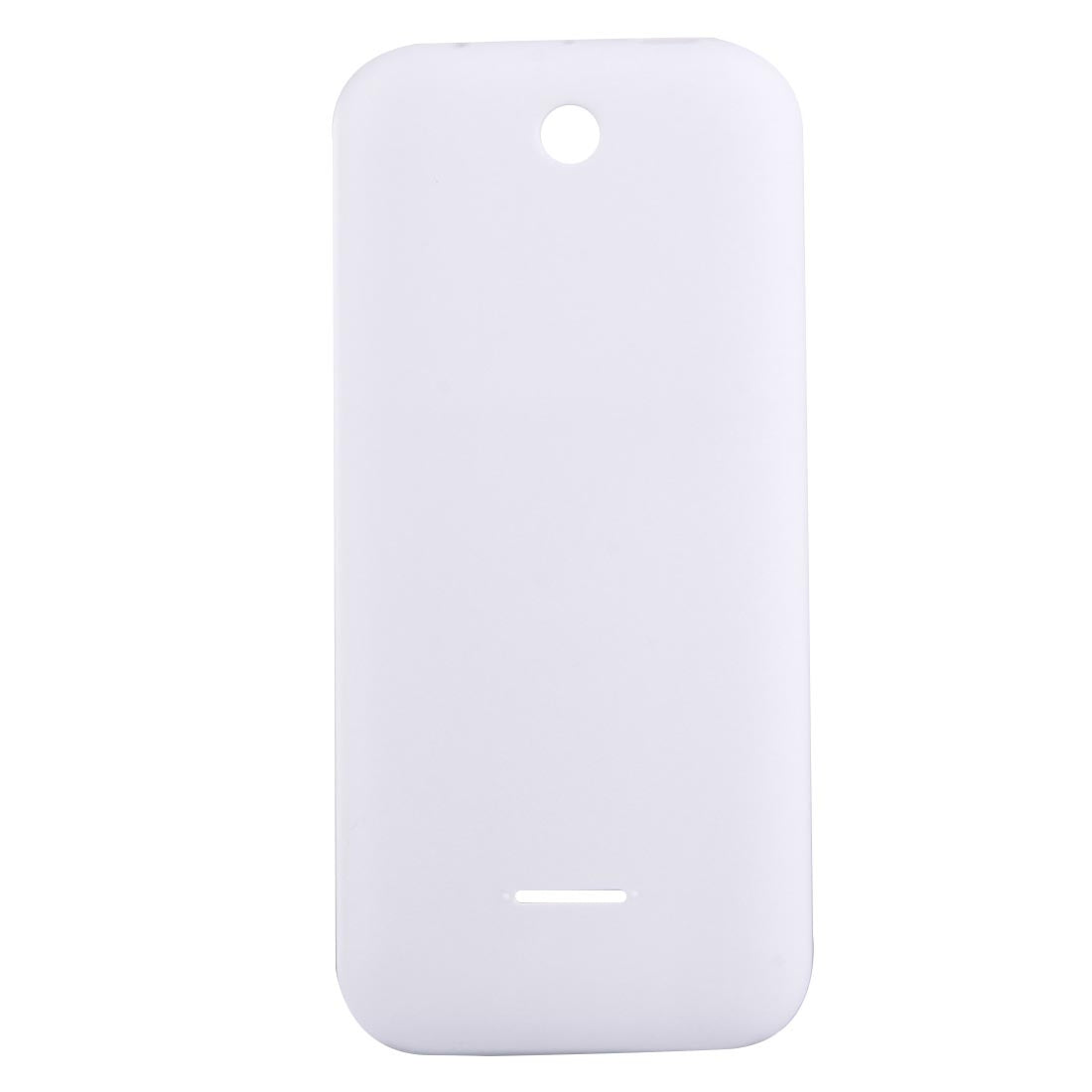 Solid Color Plastic Battery Back Cover for Nokia 225 (White)