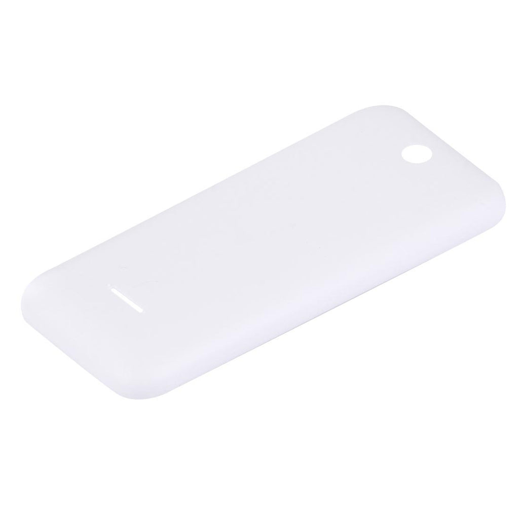 Solid Color Plastic Battery Back Cover for Nokia 225 (White)