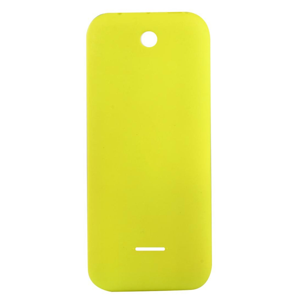 Solid Color Plastic Battery Back Cover for Nokia 225 (Yellow)