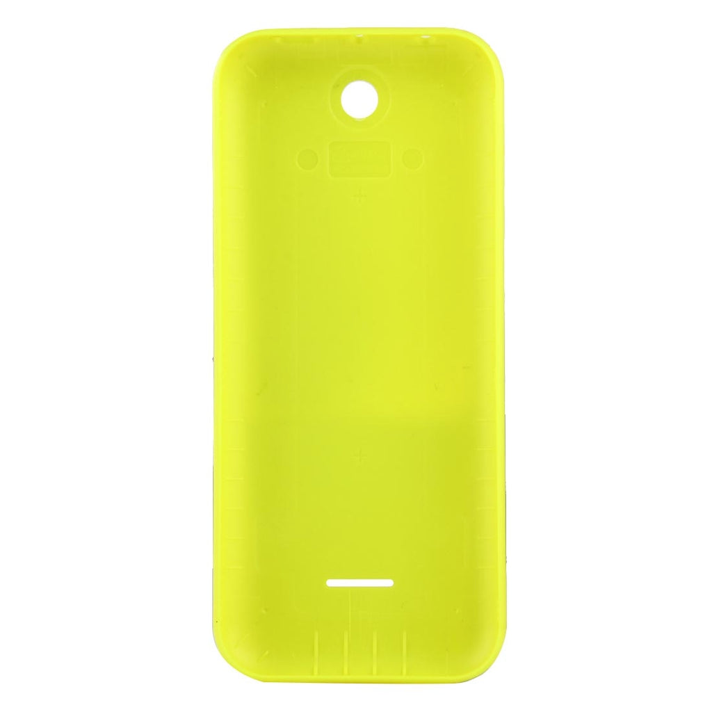 Solid Color Plastic Battery Back Cover for Nokia 225 (Yellow)
