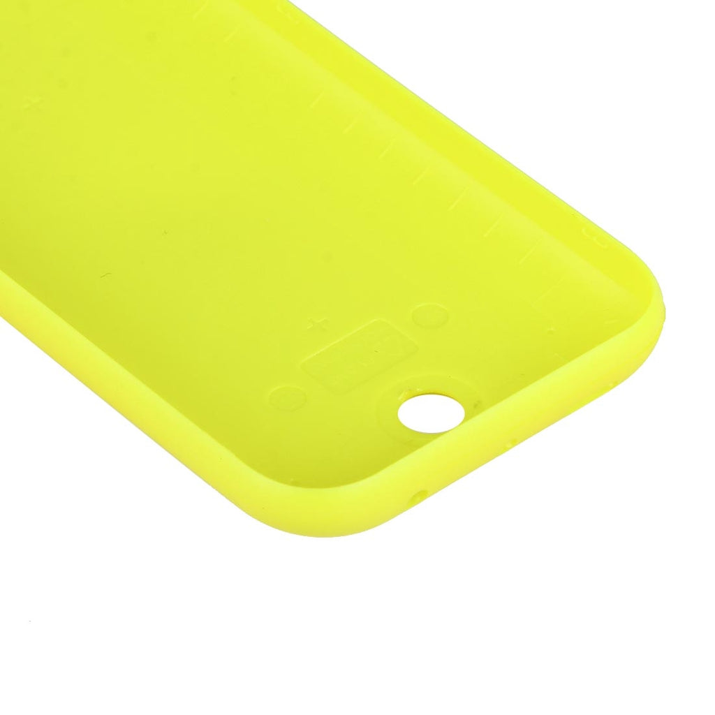 Solid Color Plastic Battery Back Cover for Nokia 225 (Yellow)