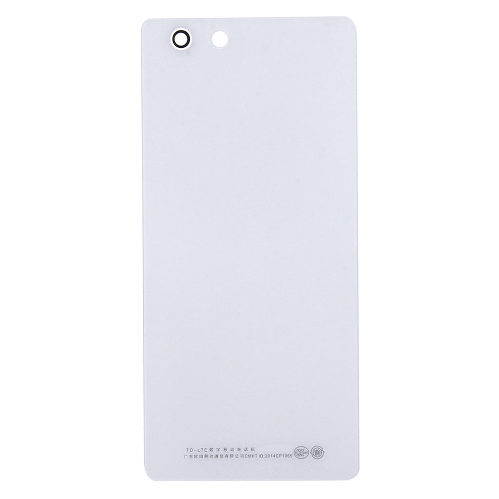 For OPPO R1S R8007 Battery Back Cover (White)