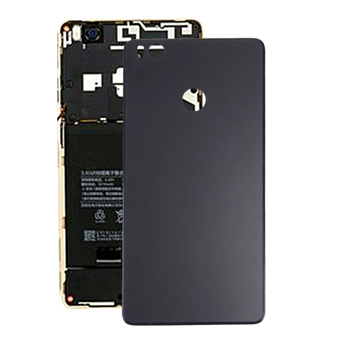 For Xiaomi Mi 4s Battery Back Cover(Black)