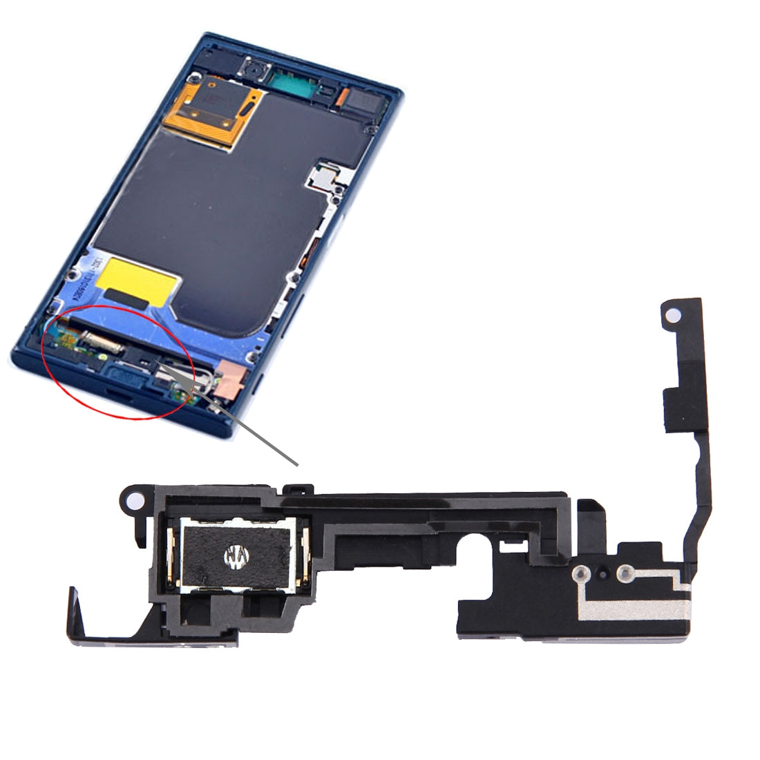 Speaker Ringer Buzzer with Shell for Sony Xperia XZ