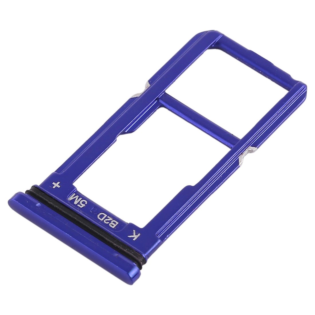 For OPPO R15 SIM Card Tray + SIM Card Tray / Micro SD Card Tray (Blue)
