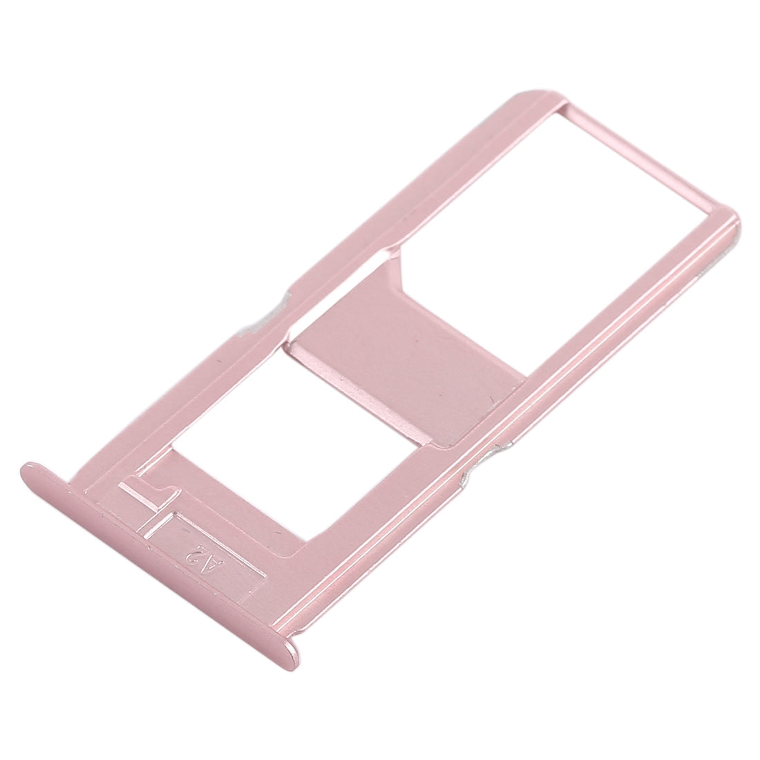 For Vivo X6S Plus 2 x SIM Card Tray (Rose Gold)
