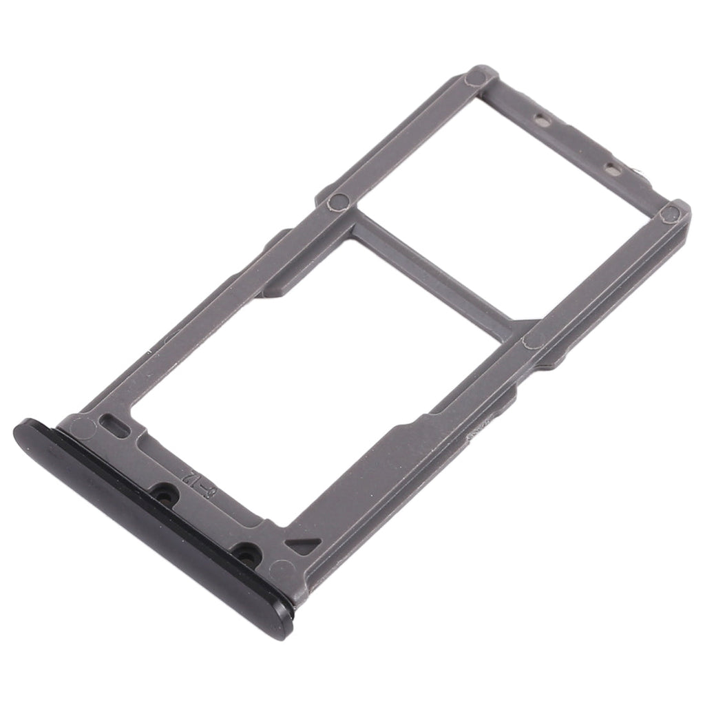 For Vivo X21 SIM Card Tray + SIM Card Tray / Micro SD Card Tray (Black)