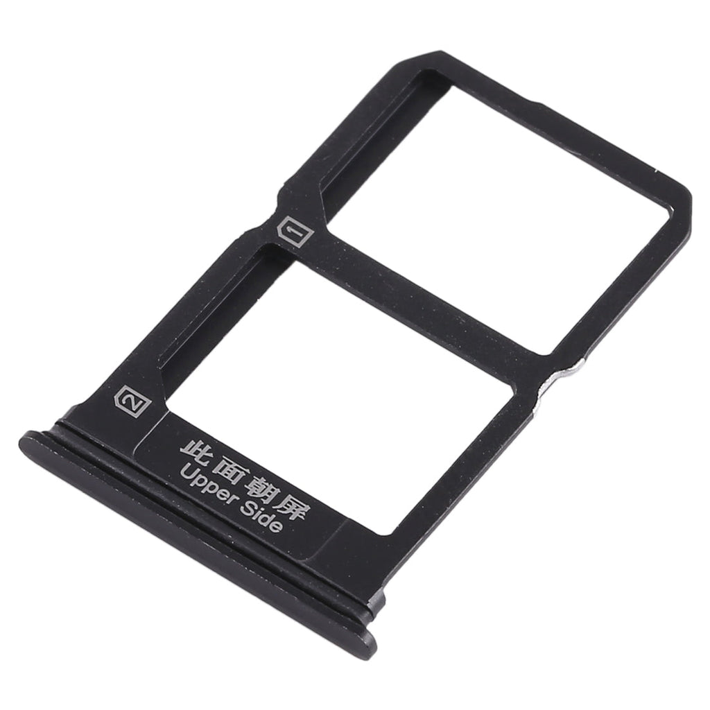 For Vivo X9 2 x SIM Card Tray (Black)