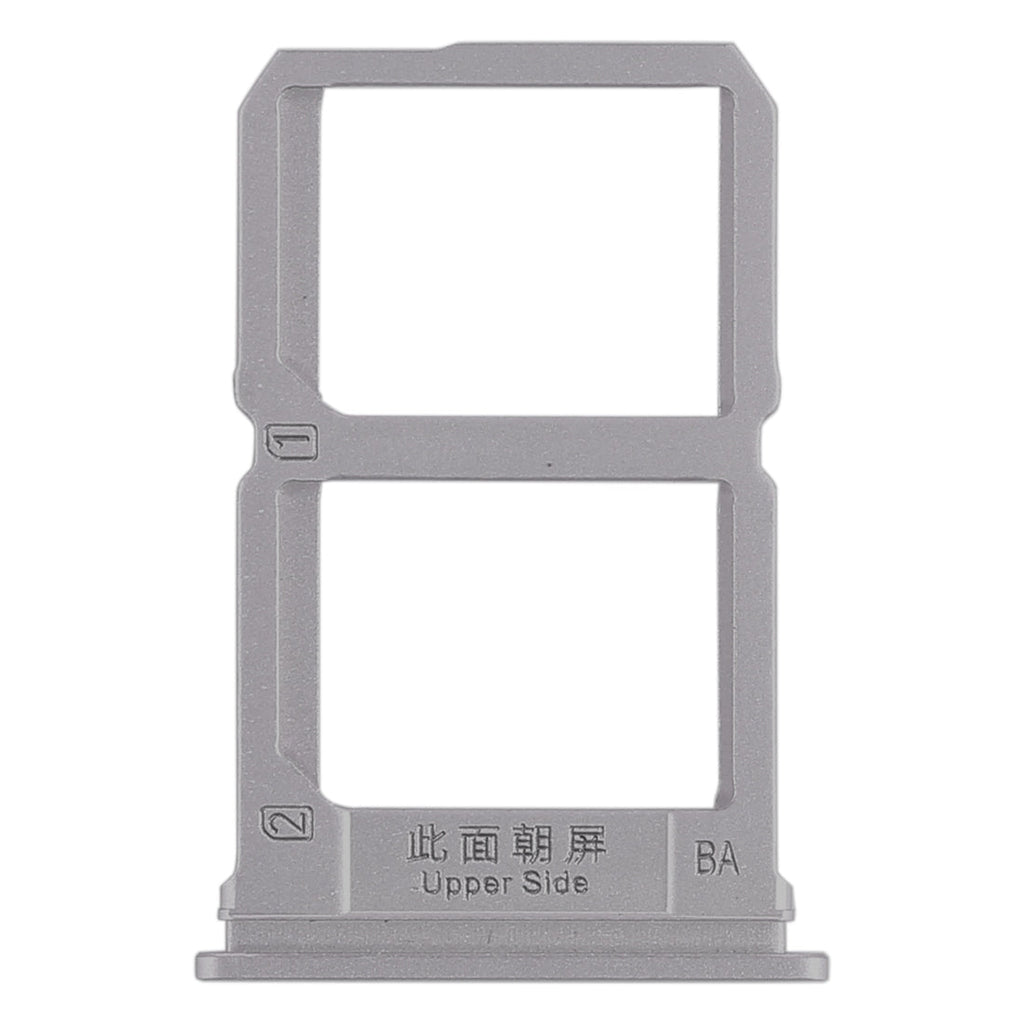 For Vivo X9 2 x SIM Card Tray (Grey)