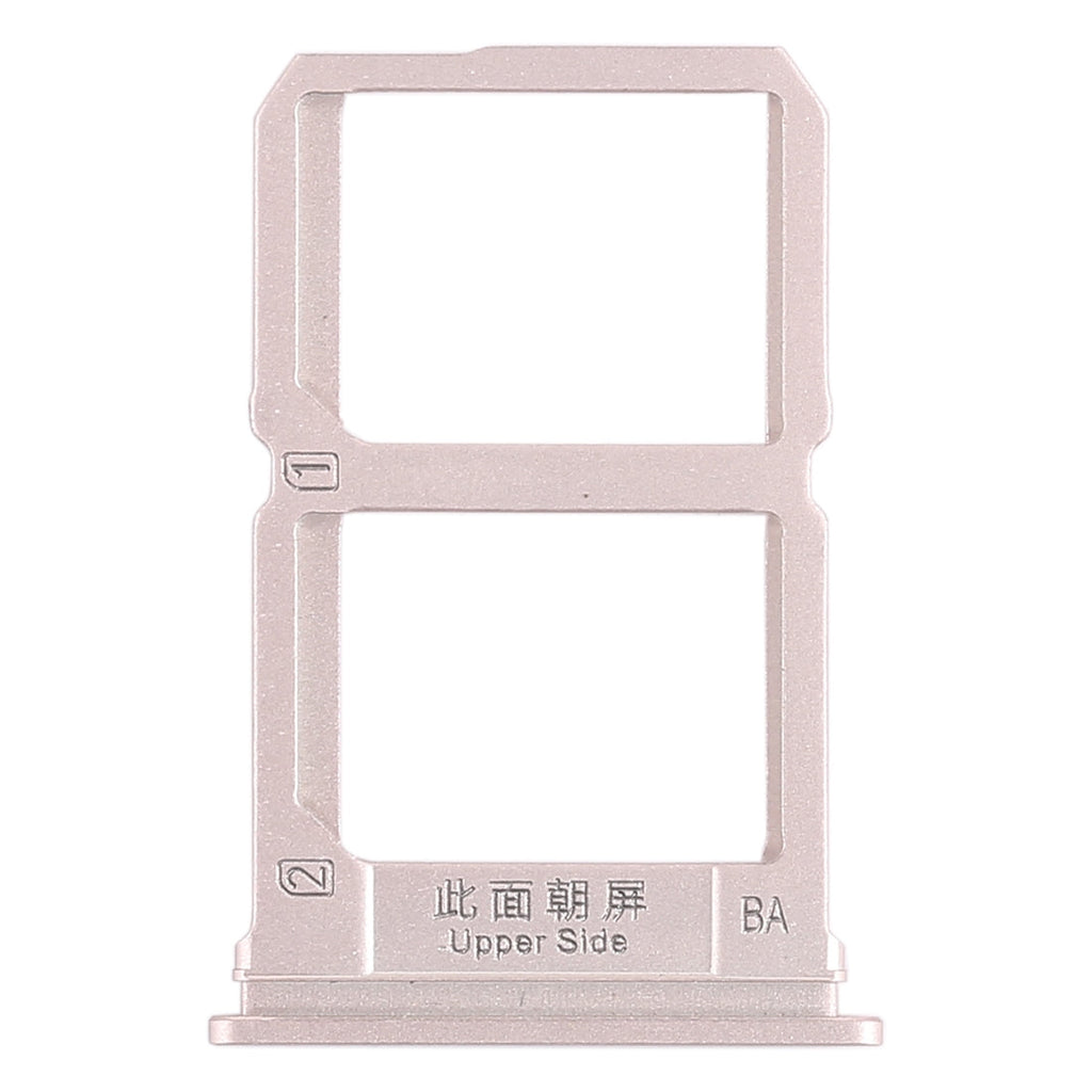 For Vivo X9 2 x SIM Card Tray (Gold)