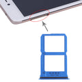 For Vivo X9 2 x SIM Card Tray (Blue)