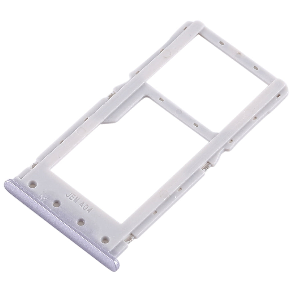 SIM Card Tray + SIM Card Tray / Micro SD Card Tray for Xiaomi Redmi 6 / Redmi 6A(Silver)