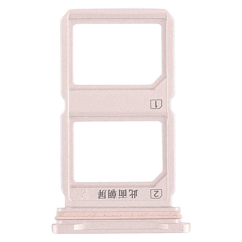 For Vivo Xplay6 2 x SIM Card Tray (Gold)