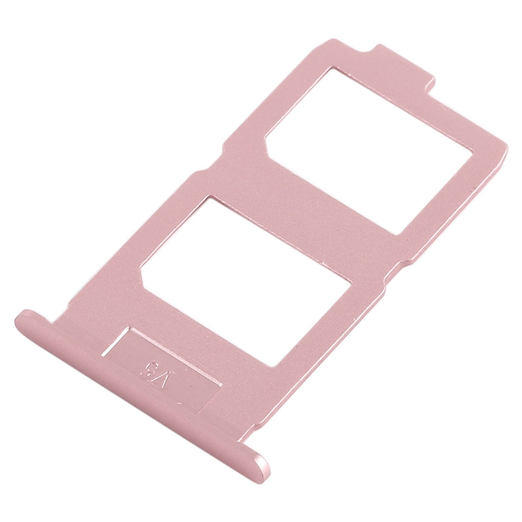 For Vivo X7 Plus 2 x SIM Card Tray (Rose Gold)