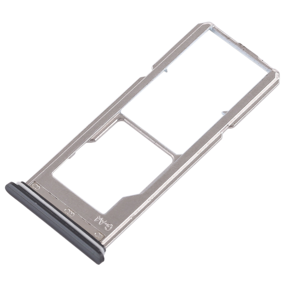 For Vivo Y85 / Z1 / Z1i / V9 Youth / V9 2 x SIM Card Tray + Micro SD Card Tray (Black)