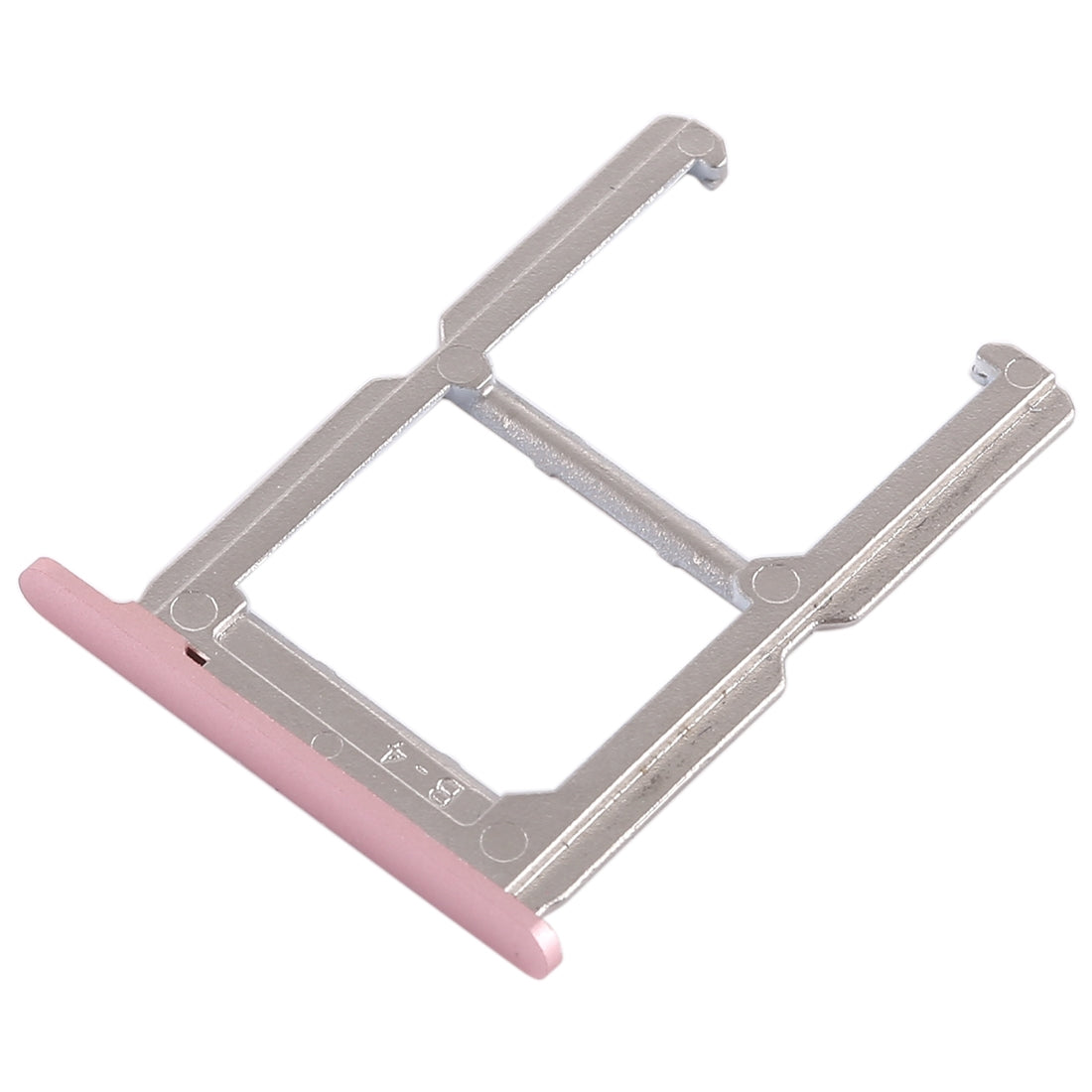 For Vivo X6S 2 x SIM Card Tray (Rose Gold)