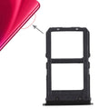 For Vivo X23 2 x SIM Card Tray (Black)
