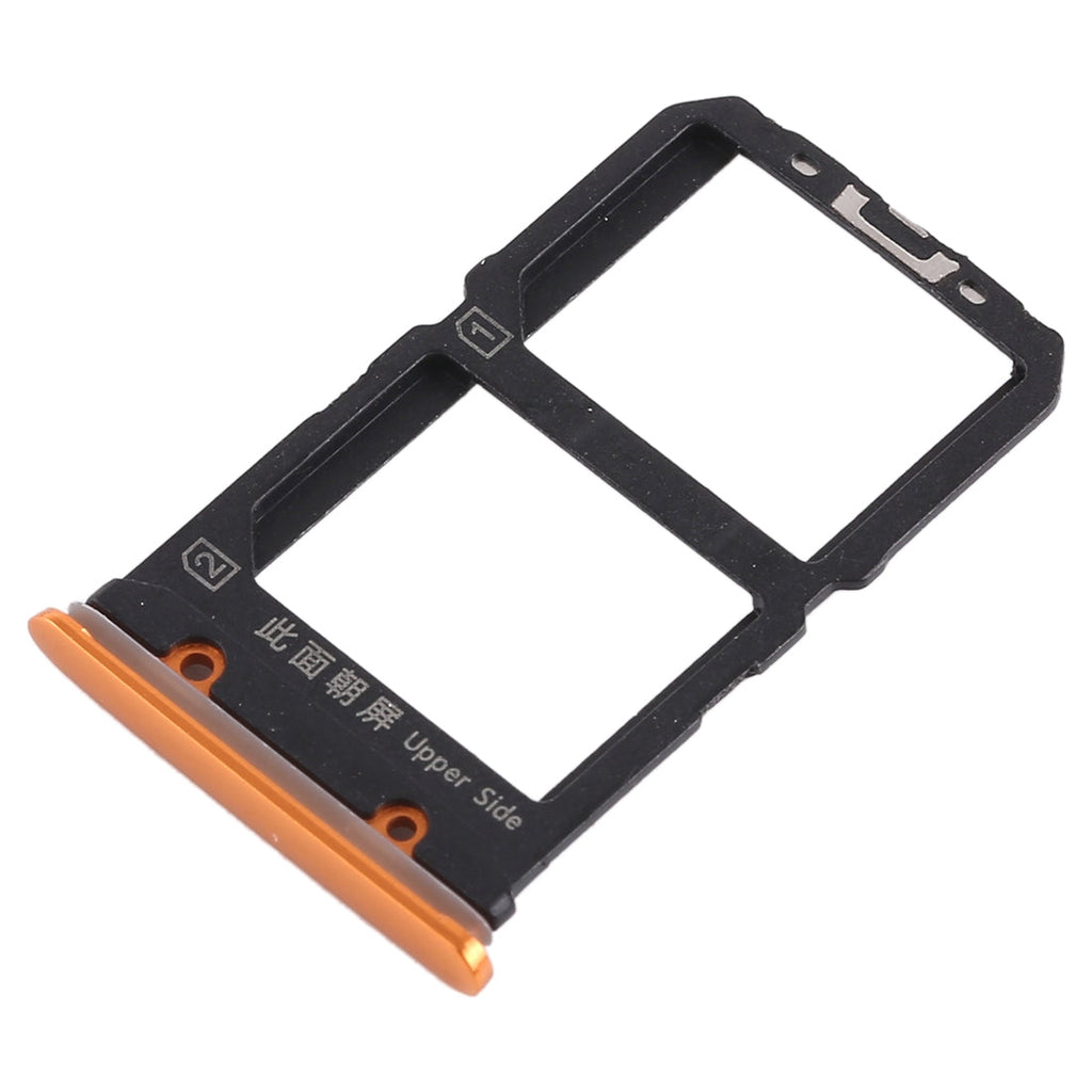 For Vivo X23 2 x SIM Card Tray (Orange)