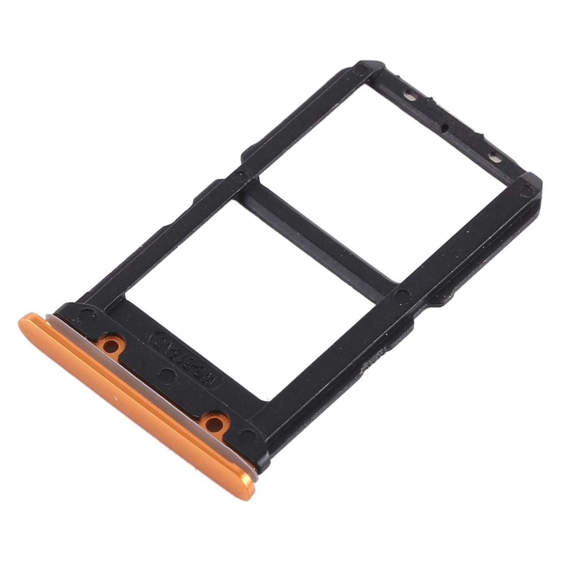 For Vivo X23 2 x SIM Card Tray (Orange)