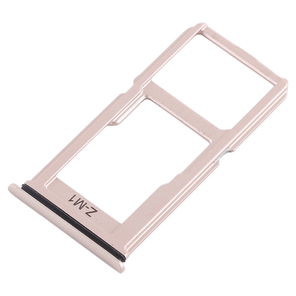 For Vivo X20 SIM Card Tray + SIM Card Tray / Micro SD Card Tray (Gold)
