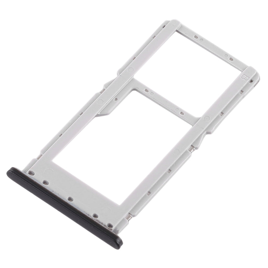 SIM Card Tray + SIM Card Tray / Micro SD Card Tray for Xiaomi Redmi Note 6 Pro (Black)