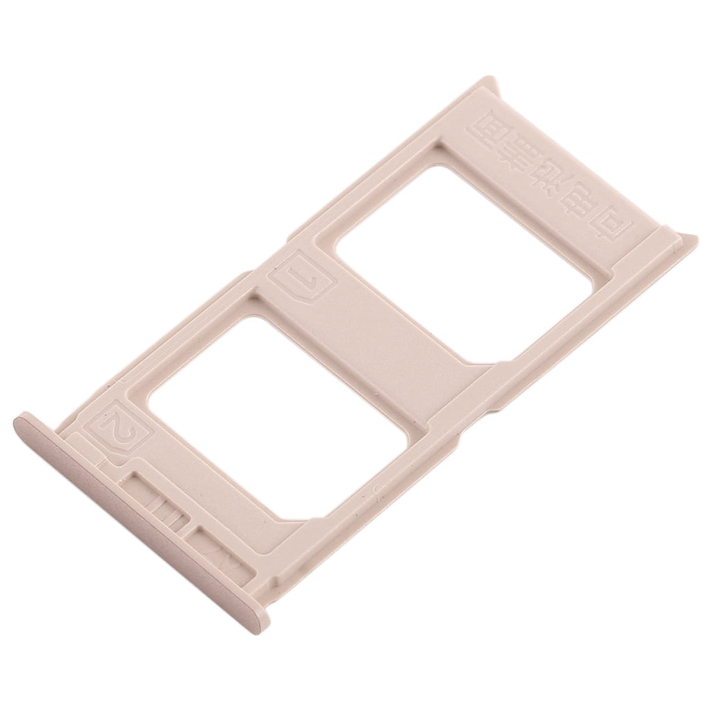 For Vivo V3 2 x SIM Card Tray (Gold)