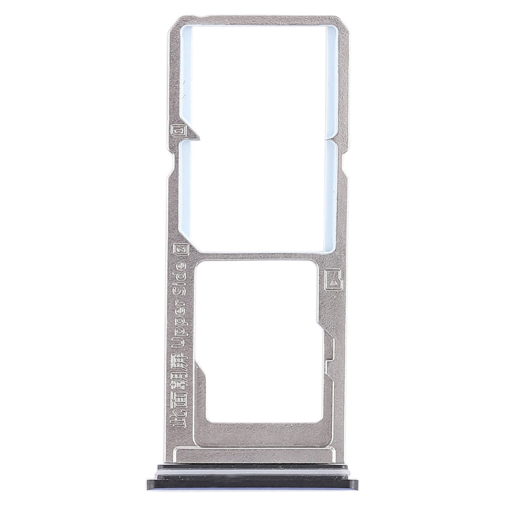 For Vivo Z1 2 x SIM Card Tray + Micro SD Card Tray (Blue)